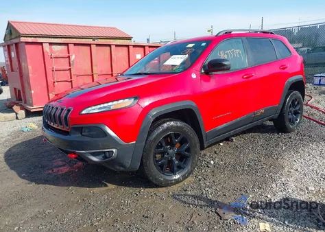 2017 Jeep Cherokee Trailhawk 4X4 z USA, uszkodzony, nr VIN 1C4PJMBB2HW648899